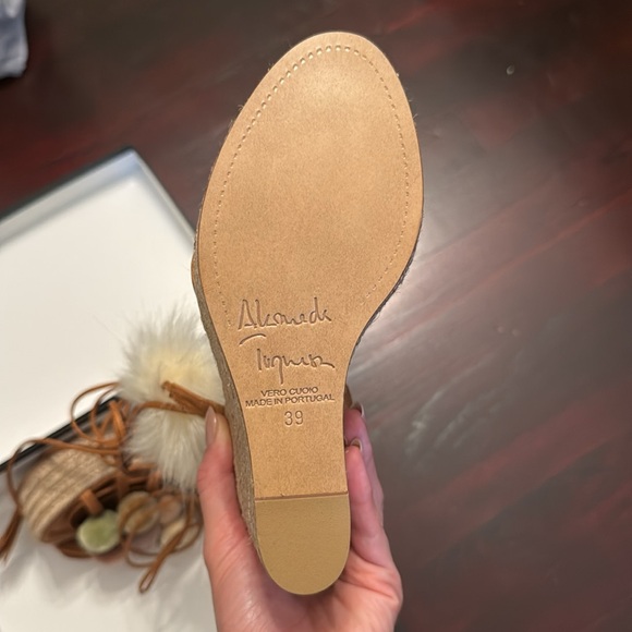 Alameda Turquesa Holi Pom Pom Wrap Wedge - Picture 3 of 5